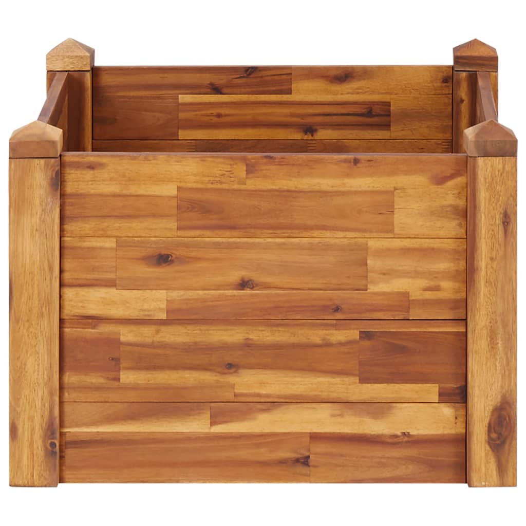Garden Raised Bed Solid Acacia Wood