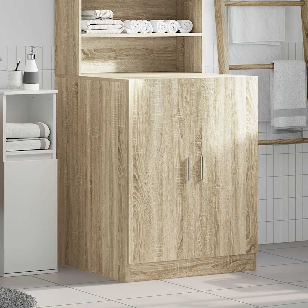 Washing Machine Cabinet Sonoma Oak 71X71.5X91.5 Cm