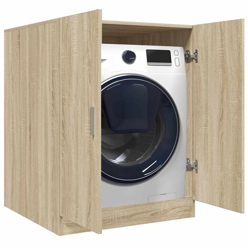 Washing Machine Cabinet Sonoma Oak 71X71.5X91.5 Cm