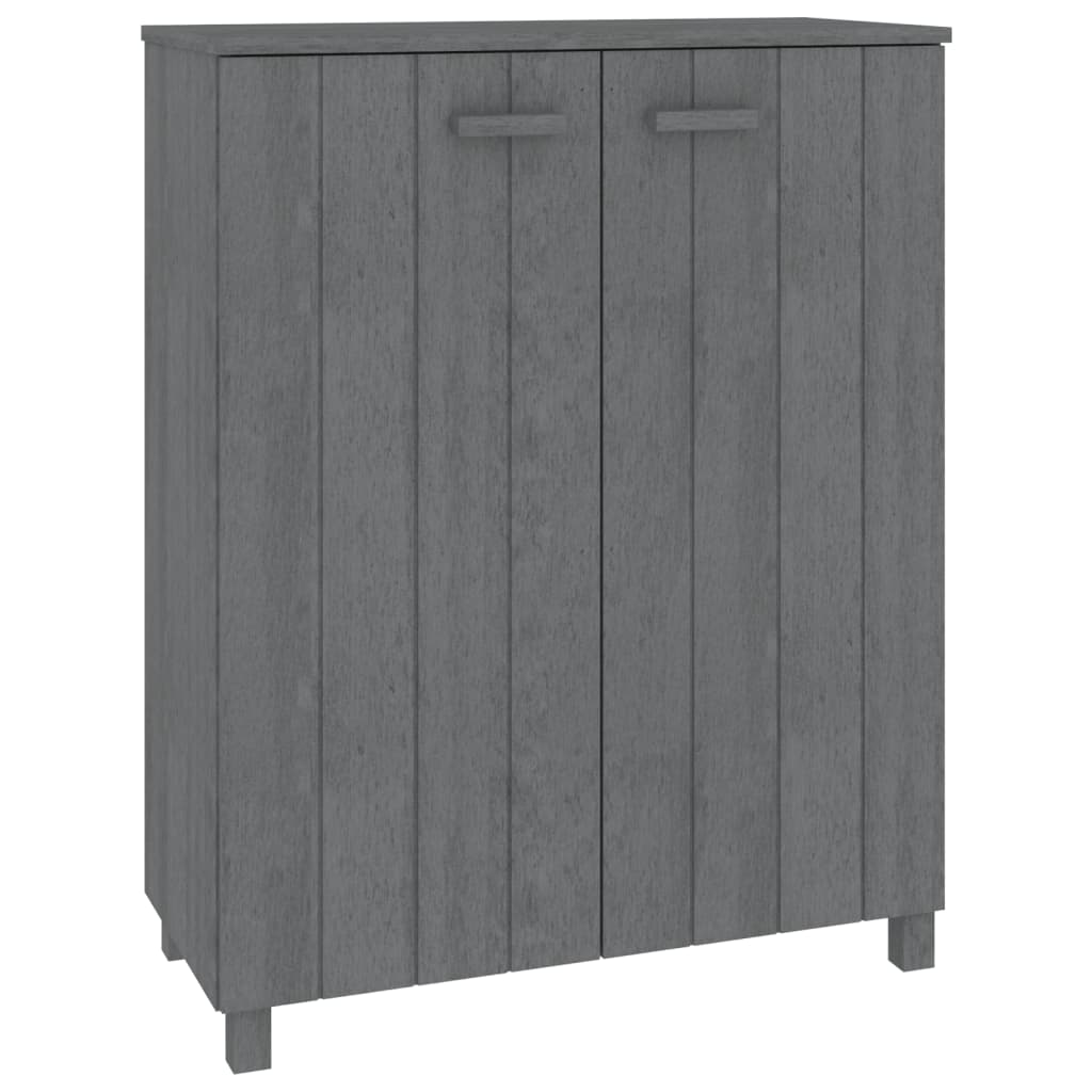 Shoe Cabinet "Hamar" 85X40X108 Cm Solid Wood Pine