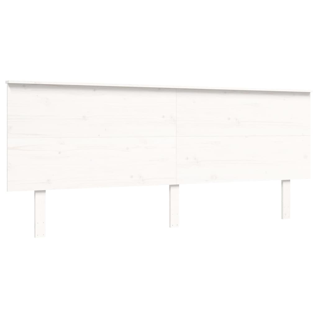 Bed Frame Without Mattress 183X203 Cm King Solid Wood