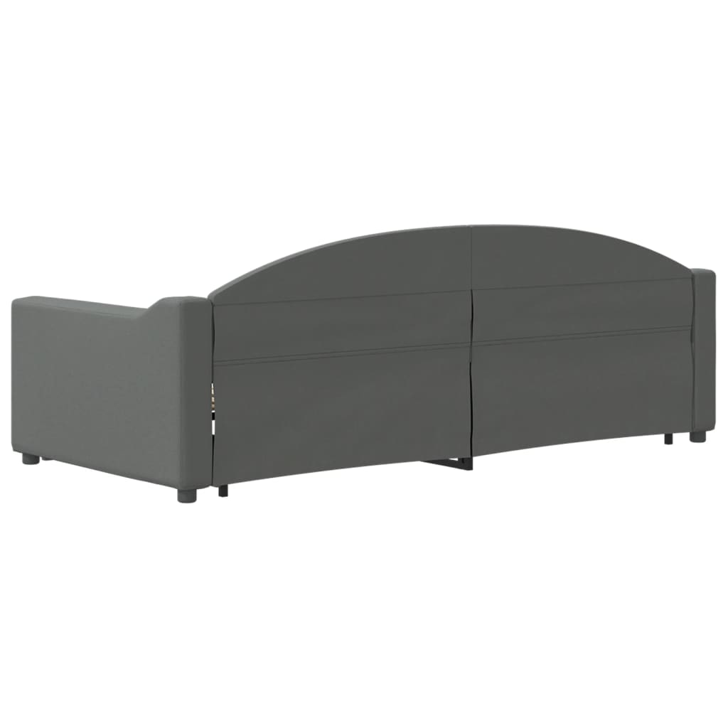 Daybed With Trundle&Drawers Without Mattress