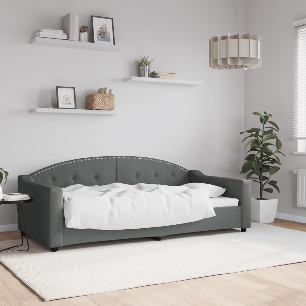 Daybed With Trundle&Drawers Without Mattress