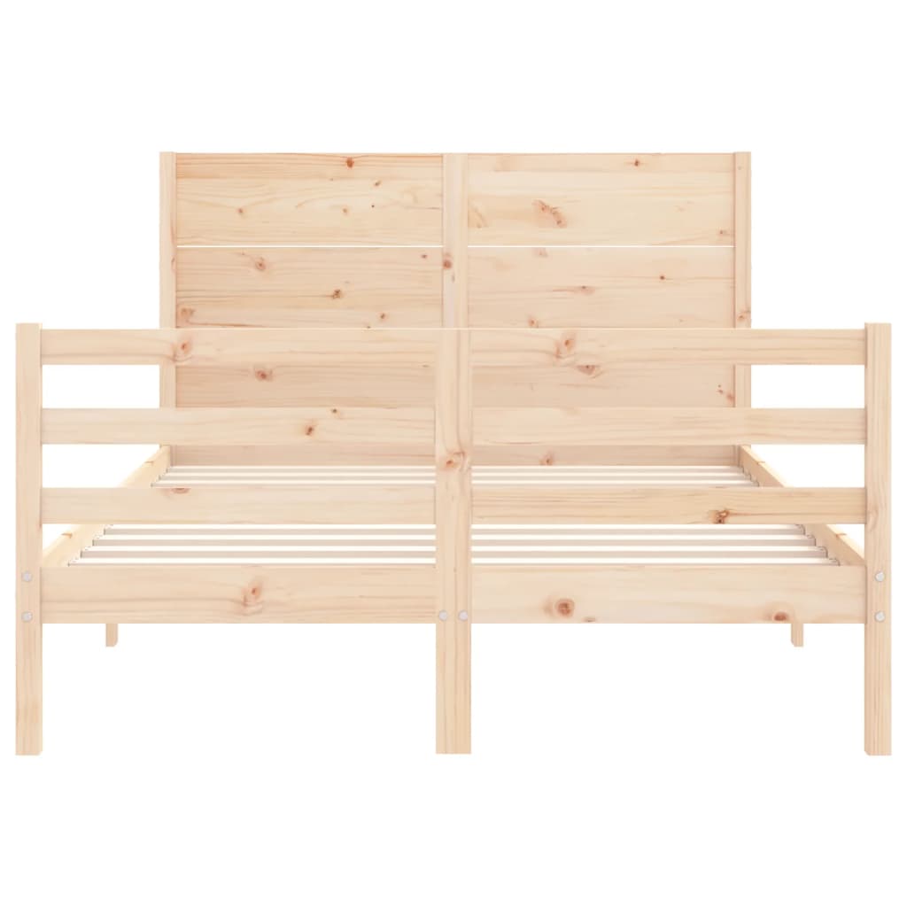 Bed Frame Without Mattress Solid Wood