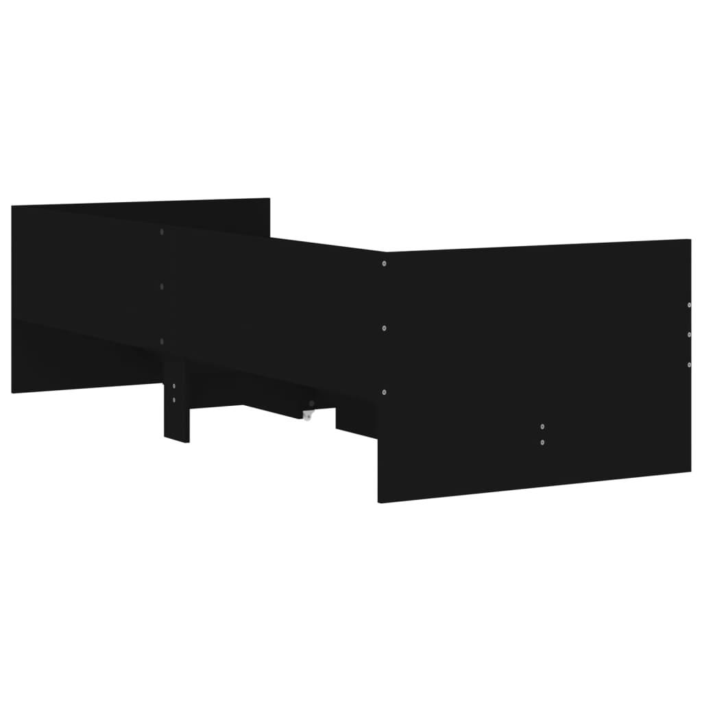 Bed Frame With Drawers Without Mattress