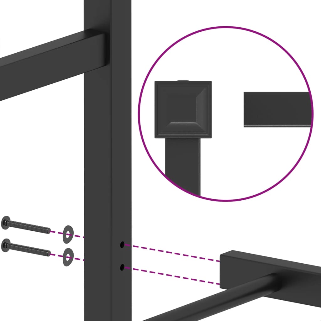 Metal Bed Frame Without Mattress King Single