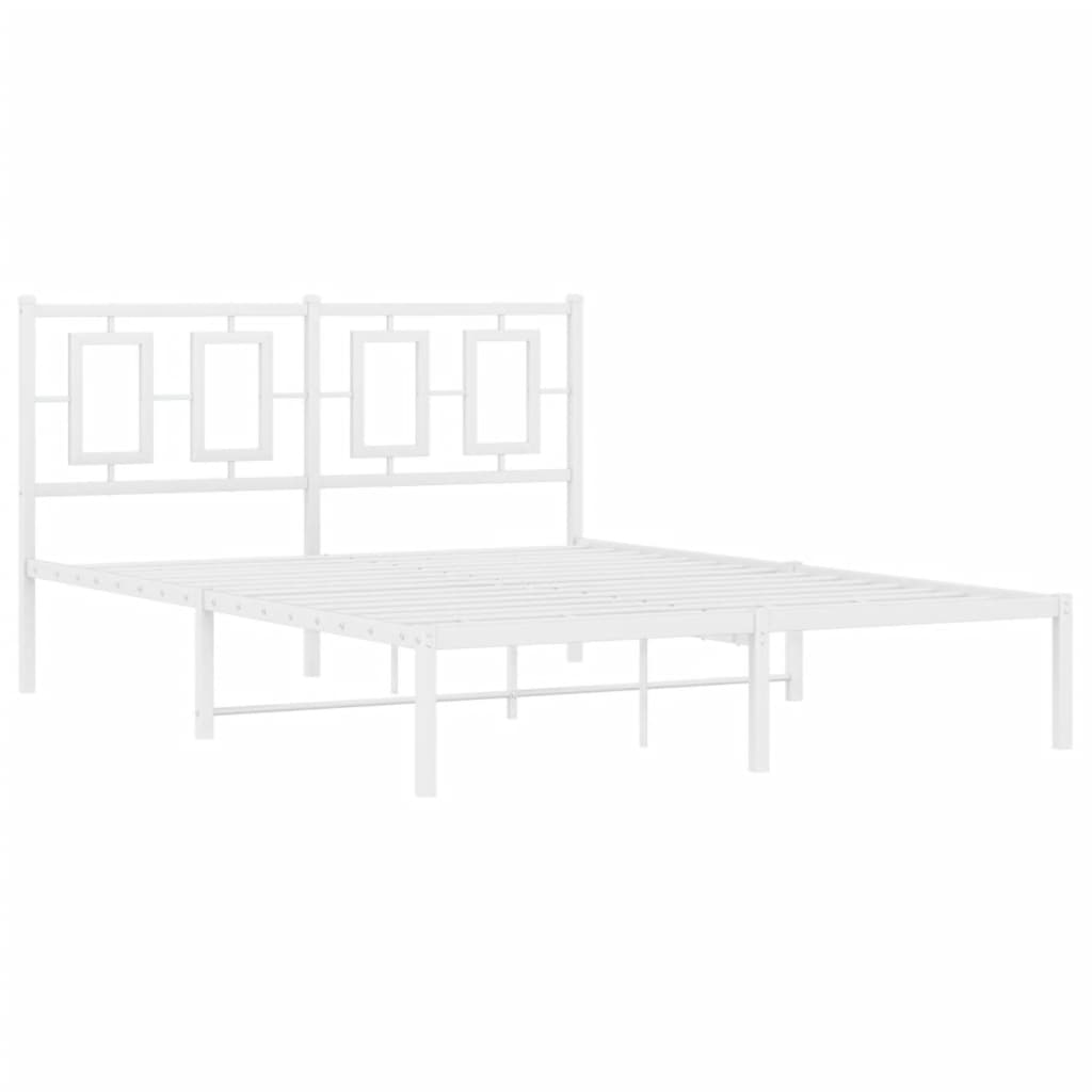 Metal Bed Frame Without Mattress