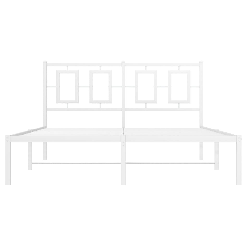 Metal Bed Frame Without Mattress