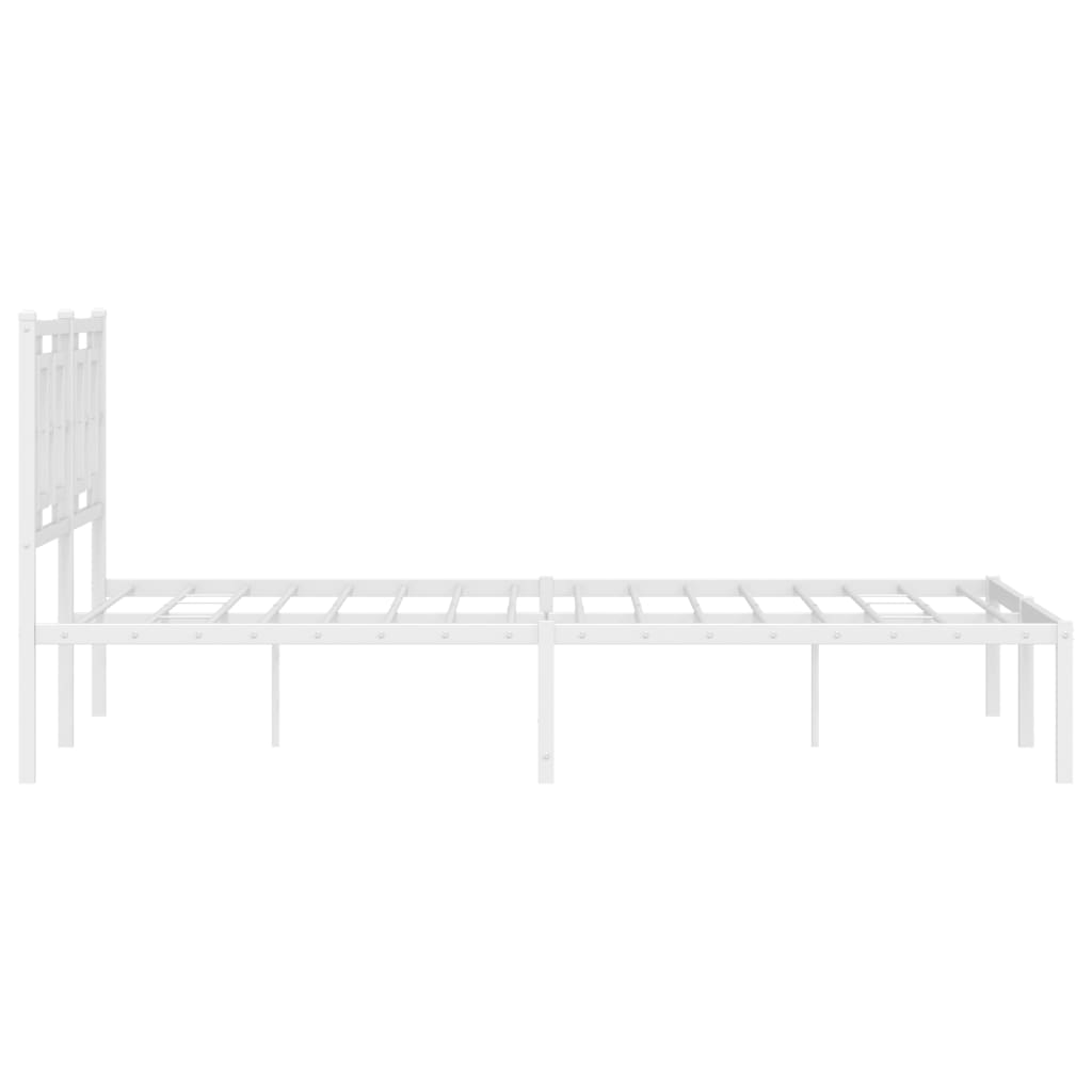 Metal Bed Frame Without Mattress