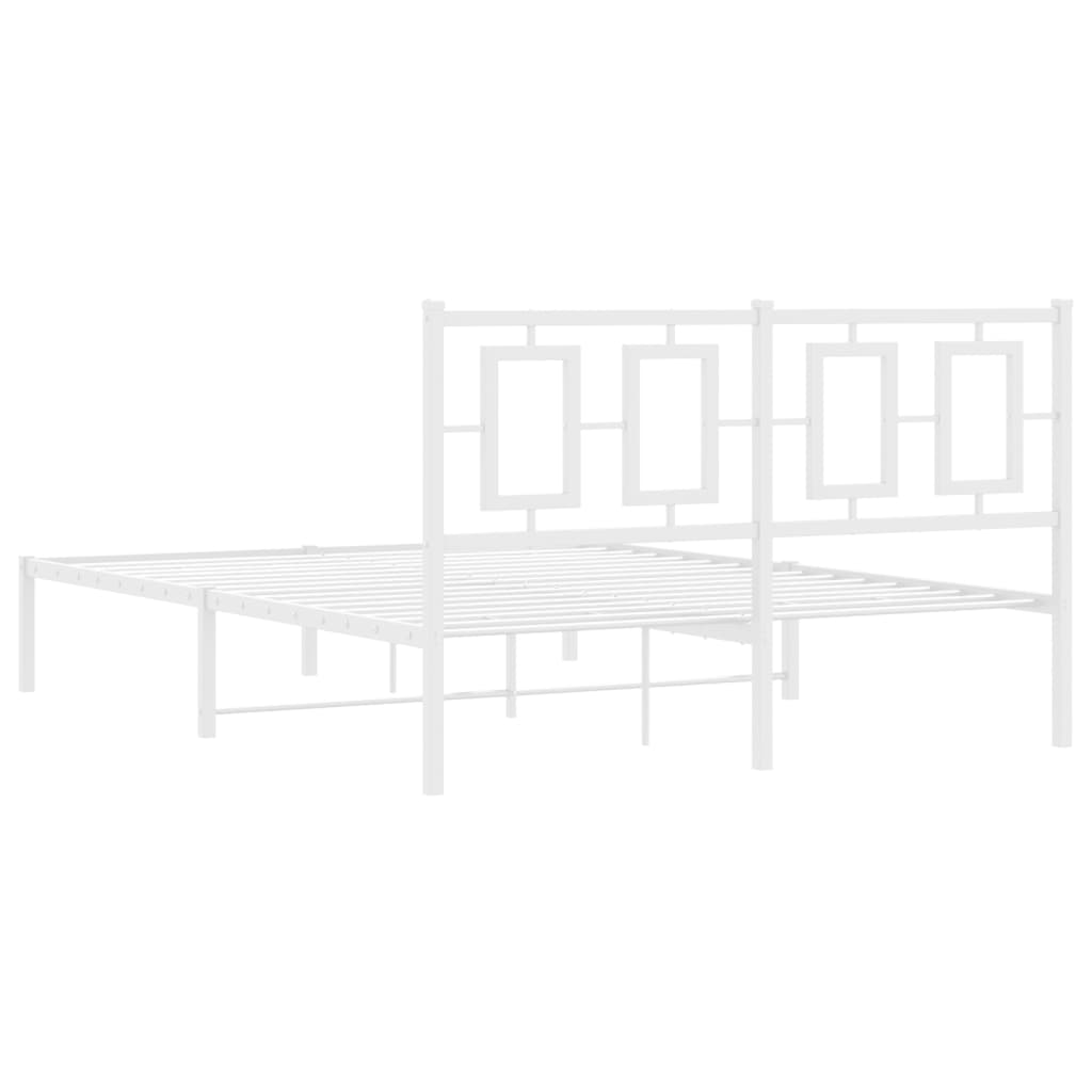 Metal Bed Frame Without Mattress