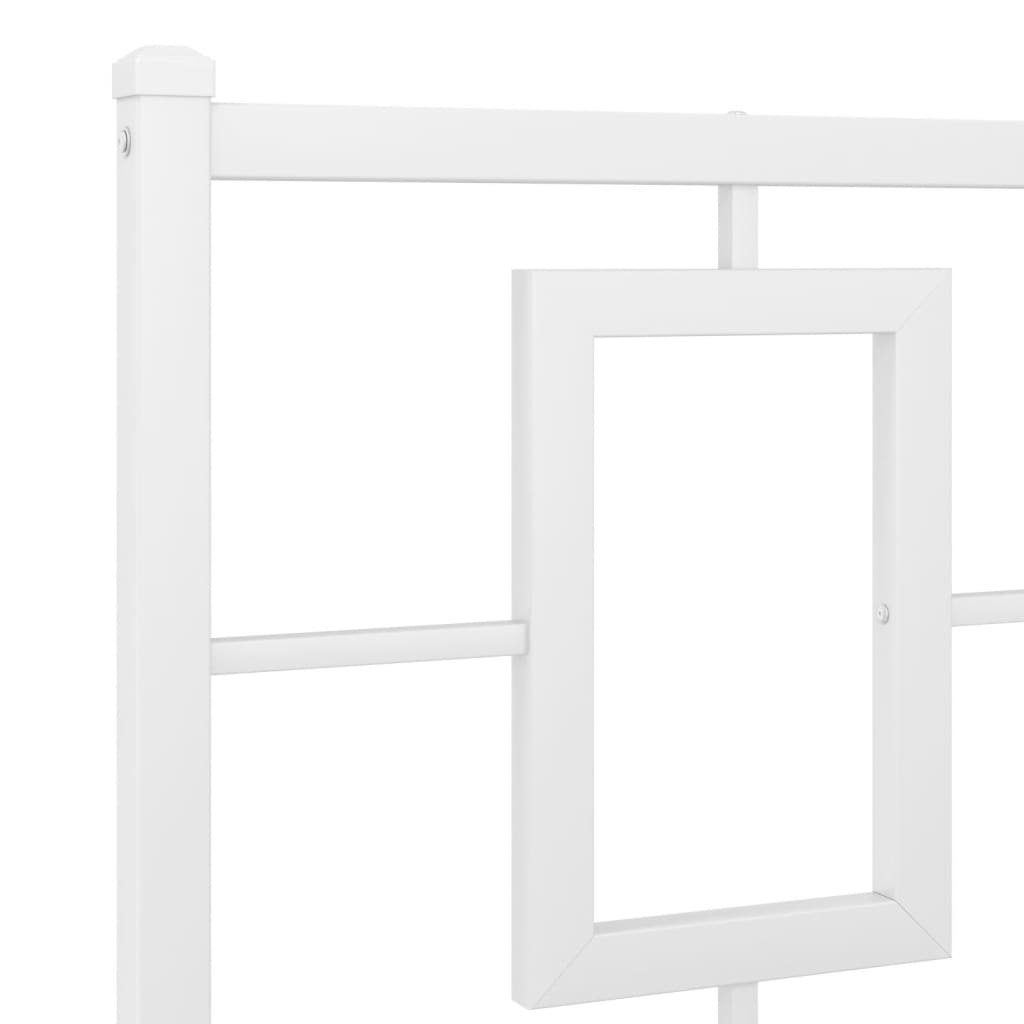 Metal Bed Frame Without Mattress