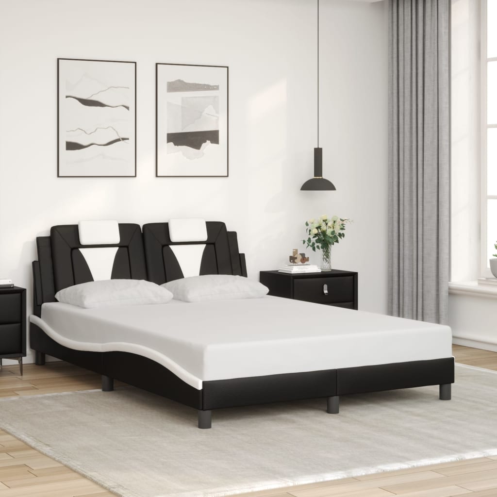 Bed Frame Without Mattress Queen Faux Leather