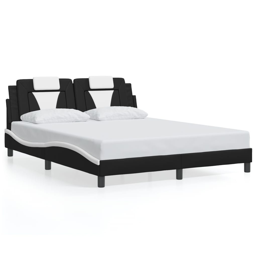 Bed Frame Without Mattress Queen Faux Leather