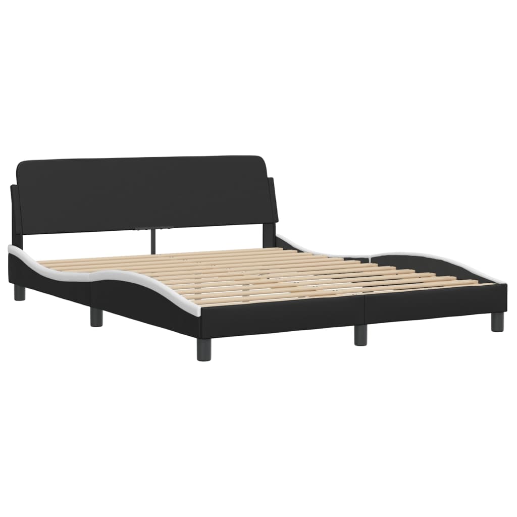 Bed Frame Without Mattress Queen Faux Leather