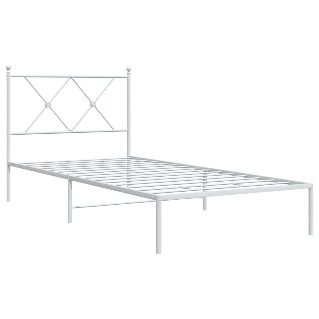 Metal Bed Frame Without Mattress
