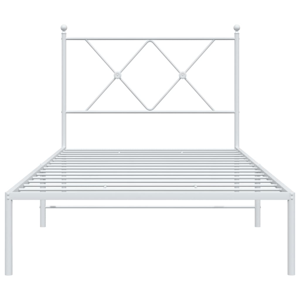 Metal Bed Frame Without Mattress