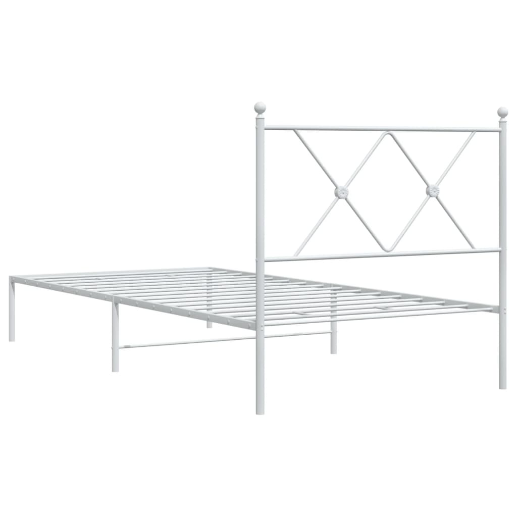 Metal Bed Frame Without Mattress