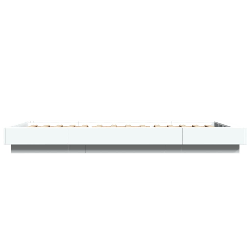 Bed Frame With Led Lights Without Mattress