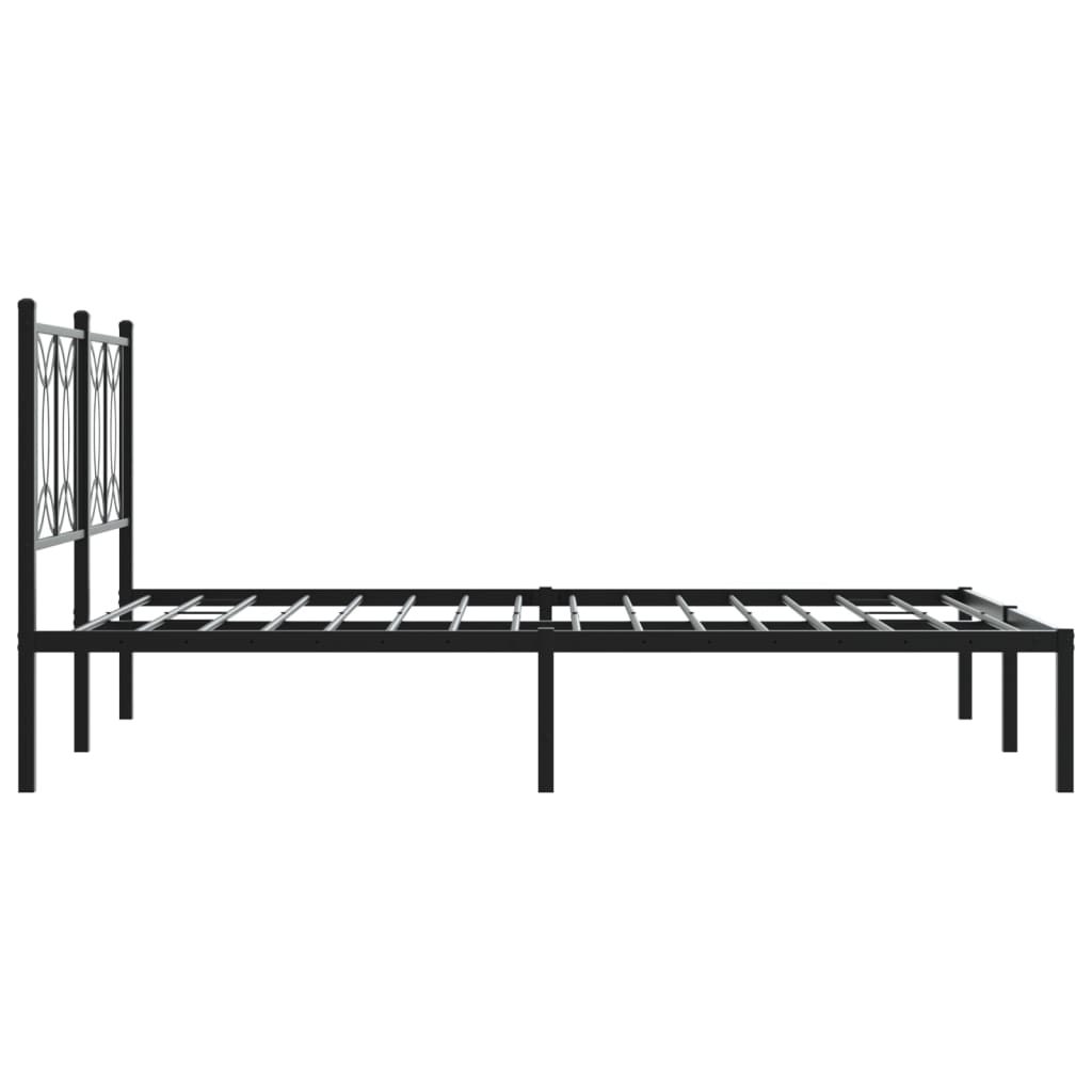 Metal Bed Frame Without Mattress