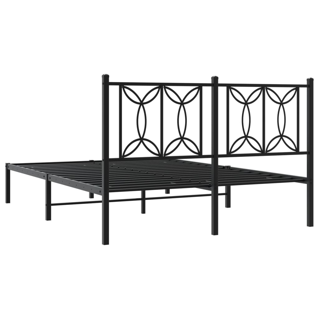 Metal Bed Frame Without Mattress
