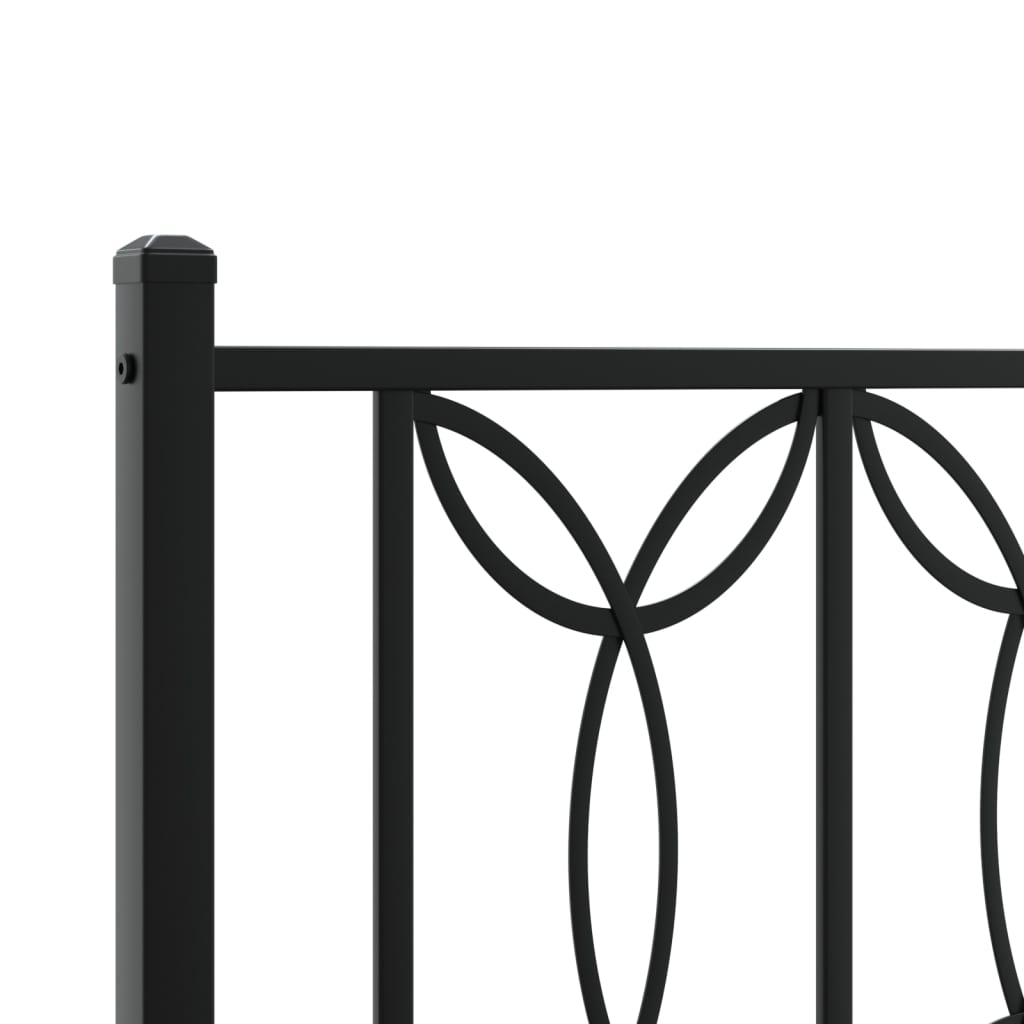 Metal Bed Frame Without Mattress