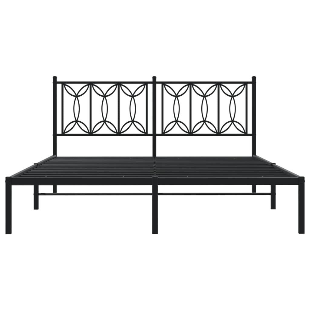 Metal Bed Frame Without Mattress