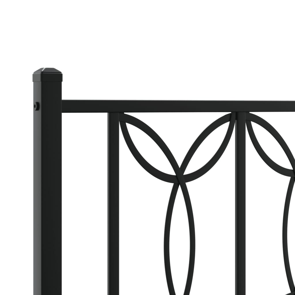 Metal Bed Frame Without Mattress