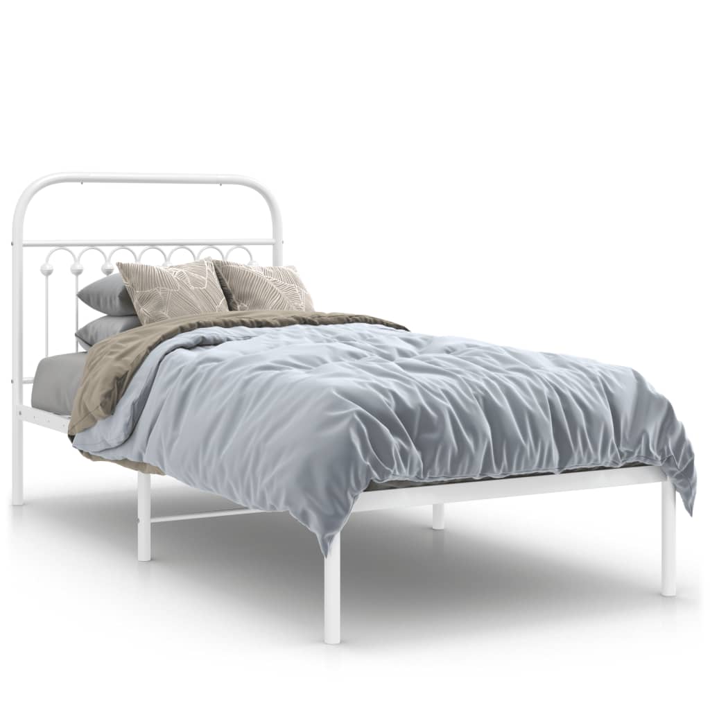 Metal Bed Frame Without Mattress