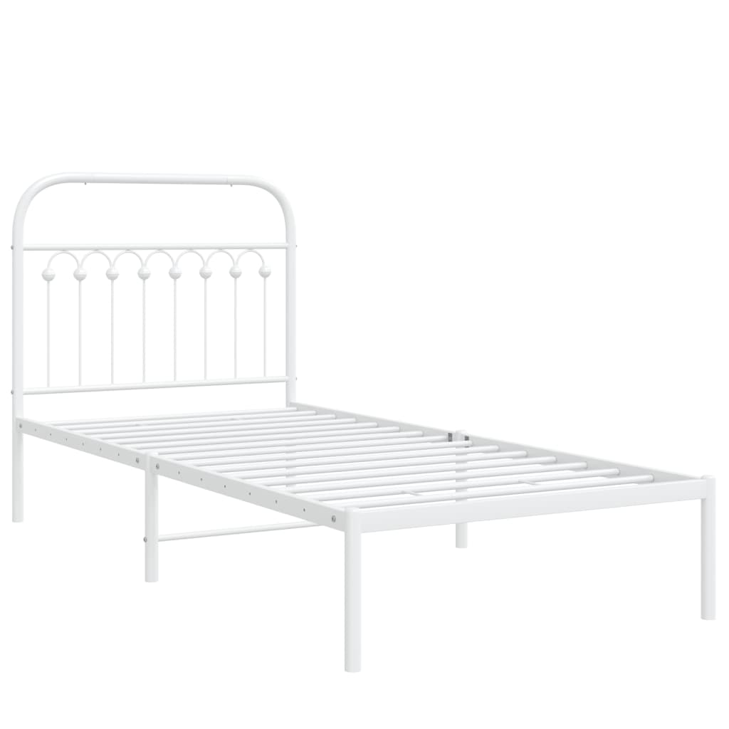Metal Bed Frame Without Mattress