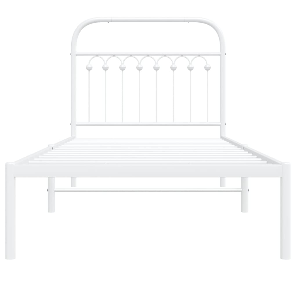 Metal Bed Frame Without Mattress
