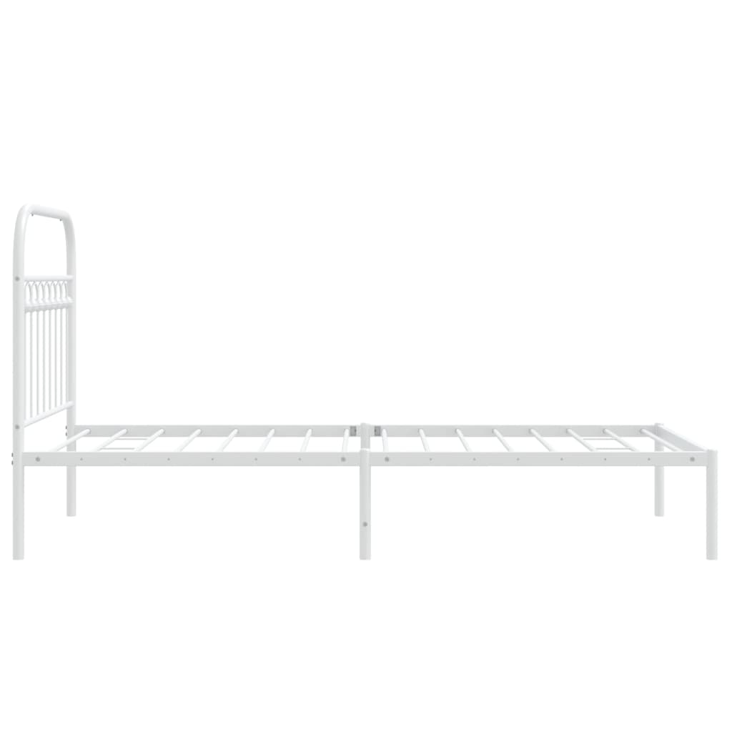 Metal Bed Frame Without Mattress