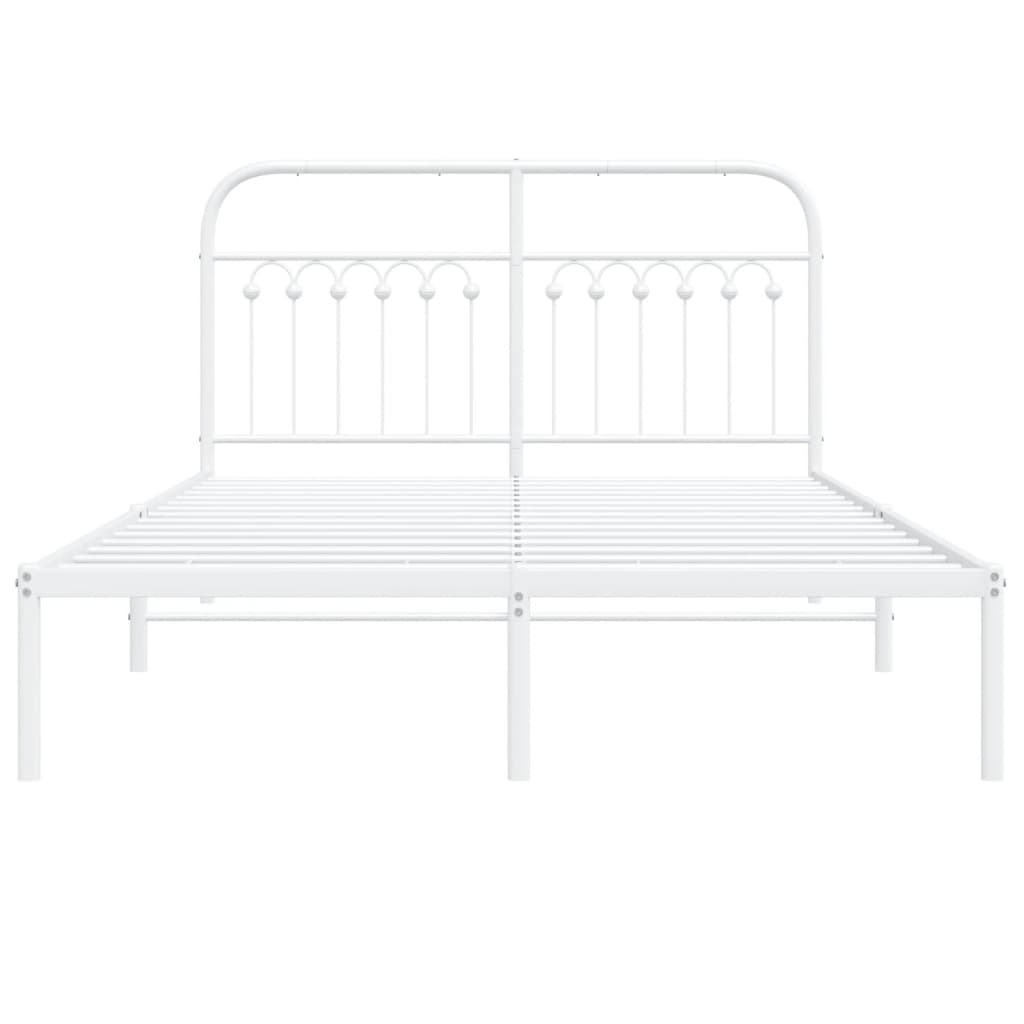 Metal Bed Frame Without Mattress