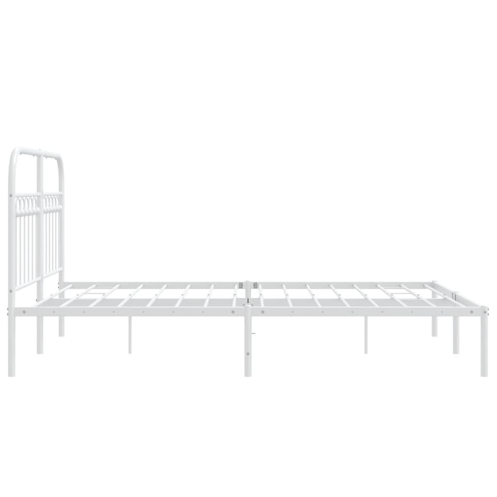 Metal Bed Frame Without Mattress