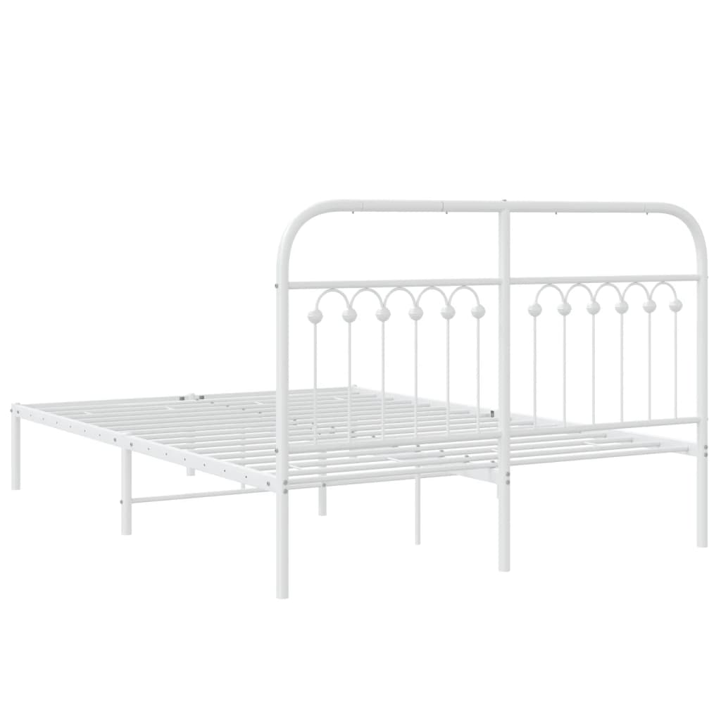 Metal Bed Frame Without Mattress