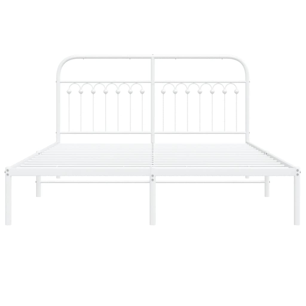 Metal Bed Frame Without Mattress