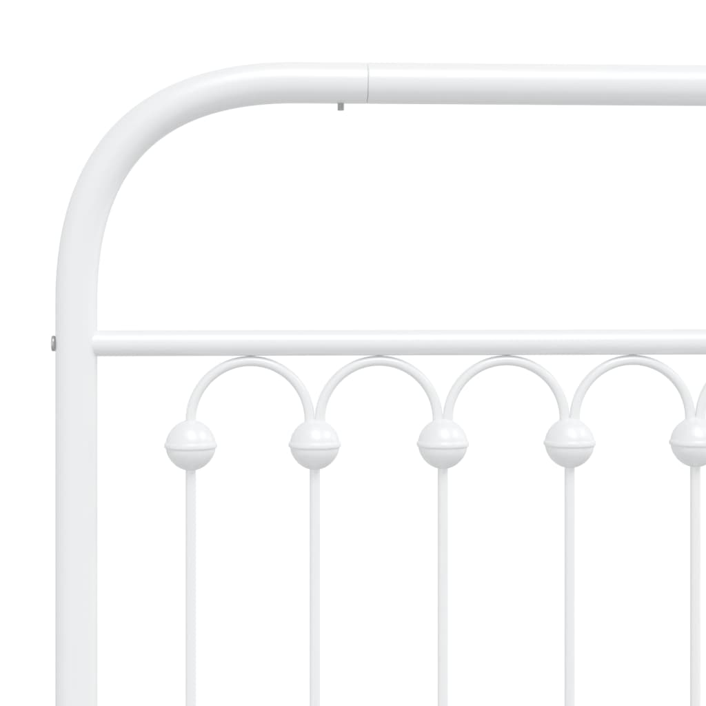 Metal Bed Frame Without Mattress