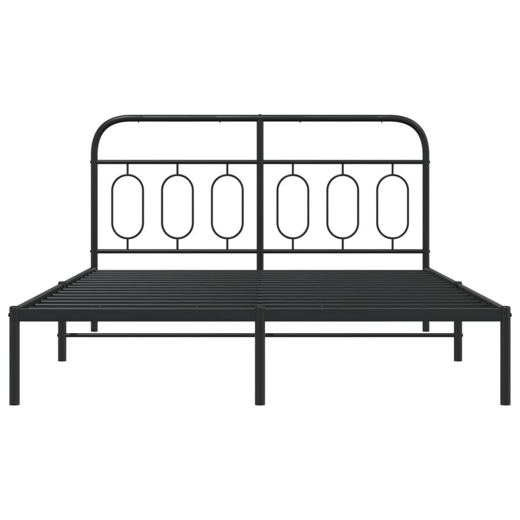 Metal Bed Frame Without Mattress