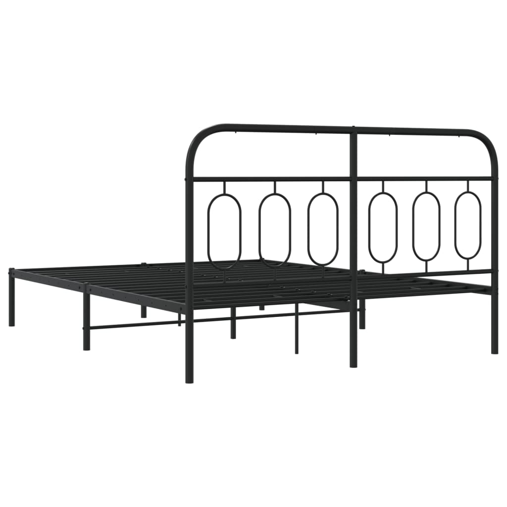 Metal Bed Frame Without Mattress
