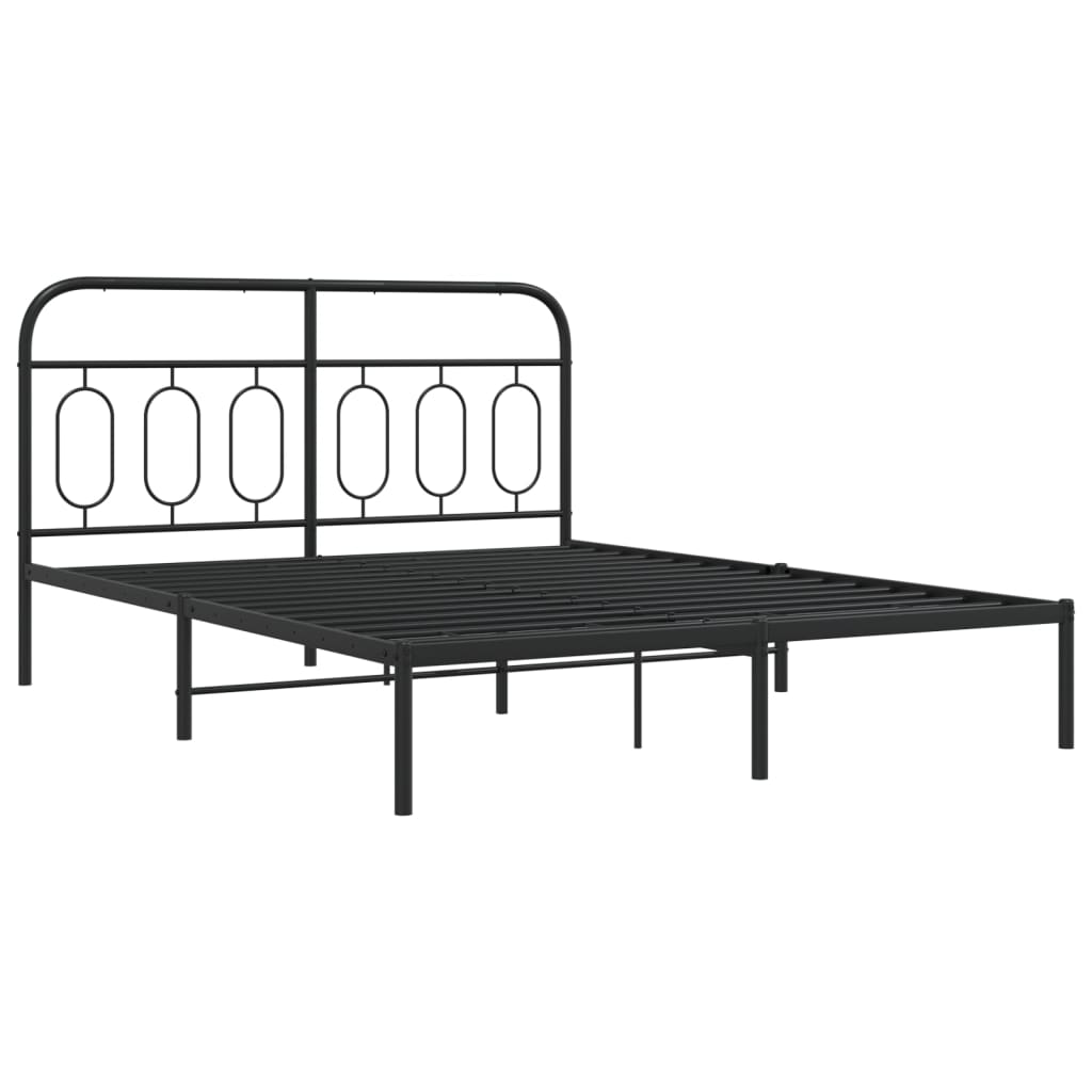 Metal Bed Frame Without Mattress