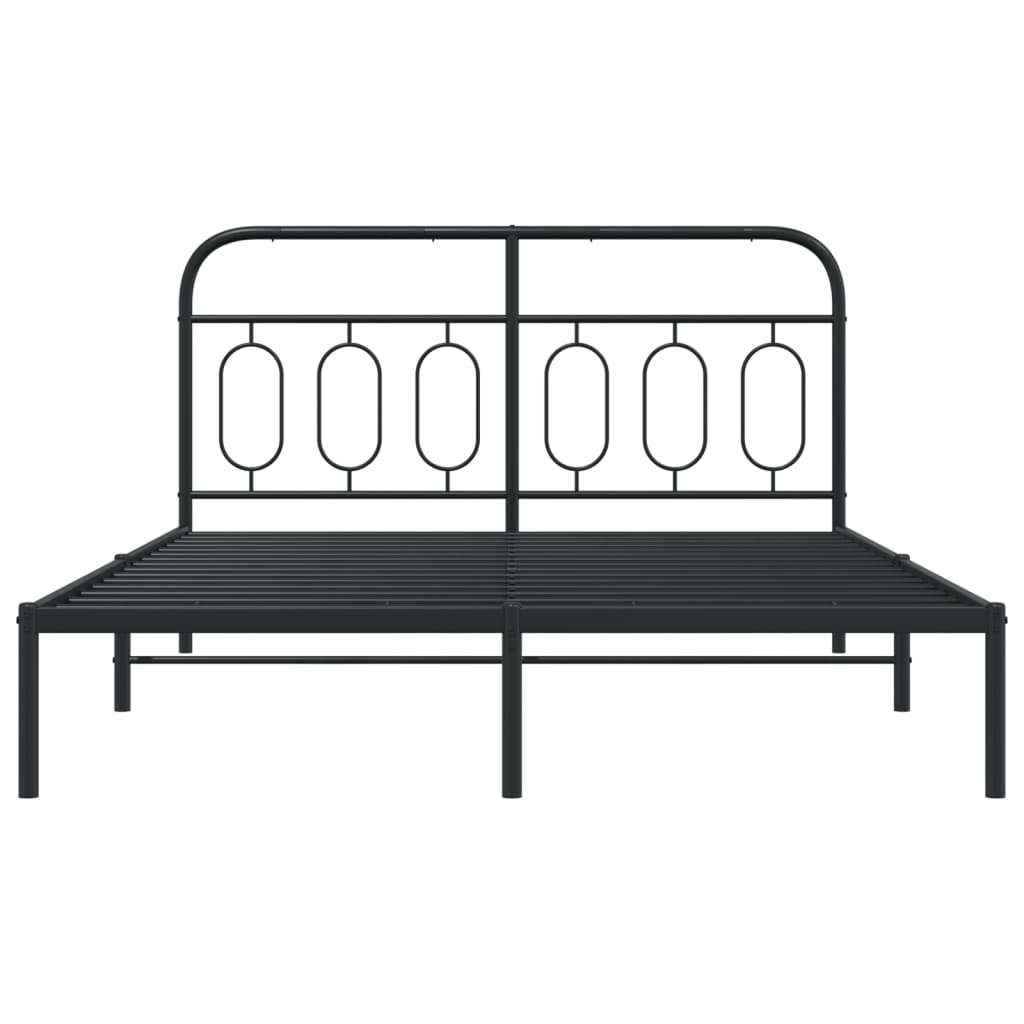 Metal Bed Frame Without Mattress