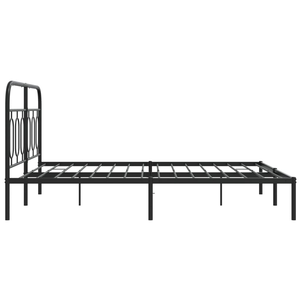 Metal Bed Frame Without Mattress