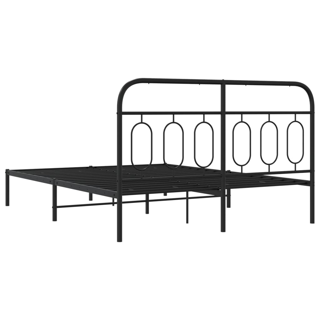 Metal Bed Frame Without Mattress