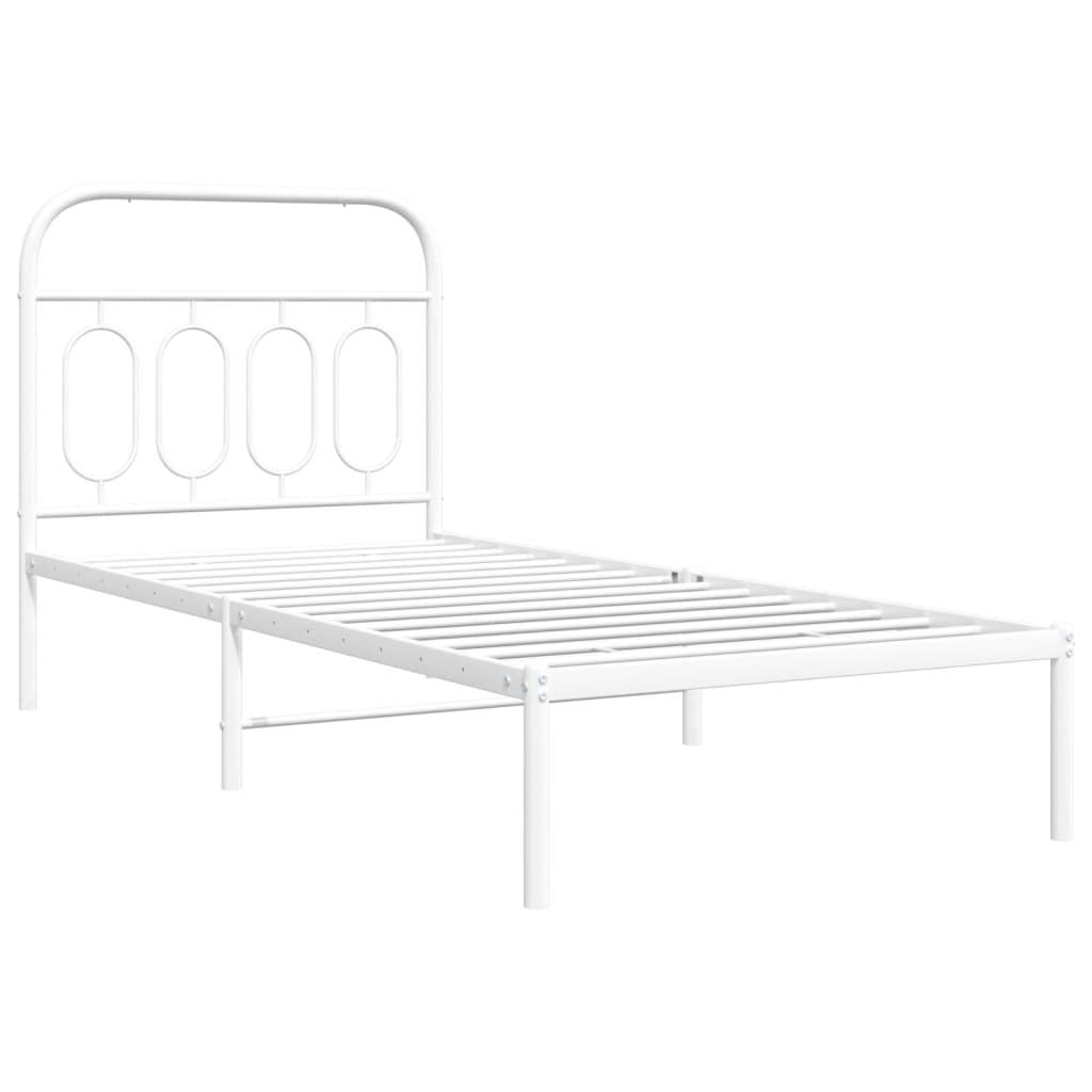 Metal Bed Frame Without Mattress