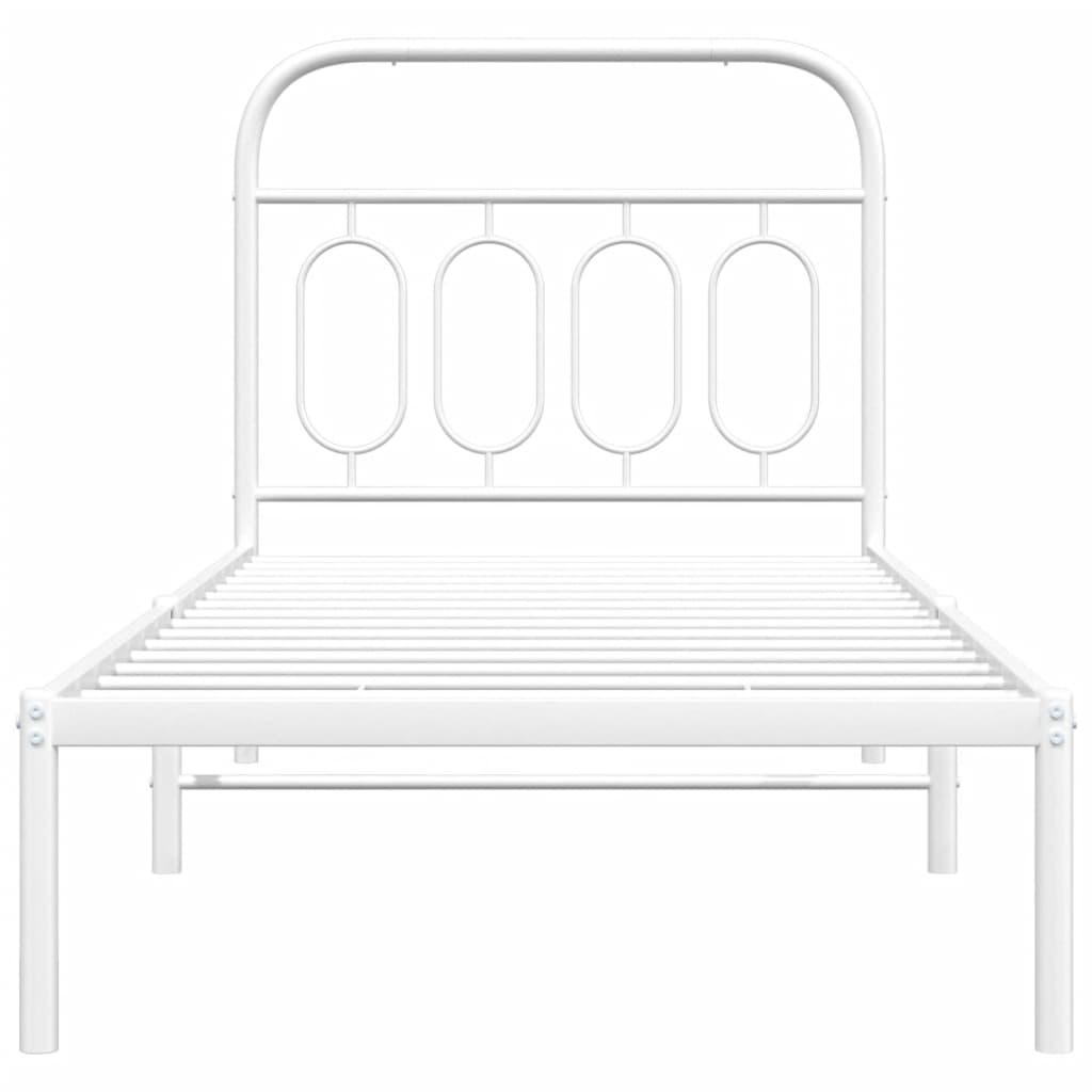 Metal Bed Frame Without Mattress