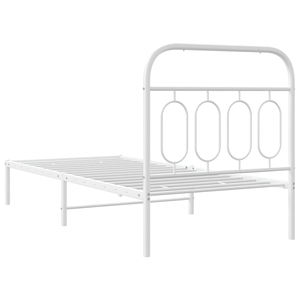 Metal Bed Frame Without Mattress