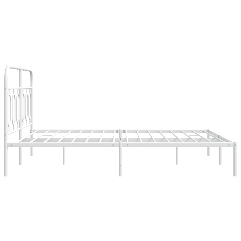 Metal Bed Frame Without Mattress