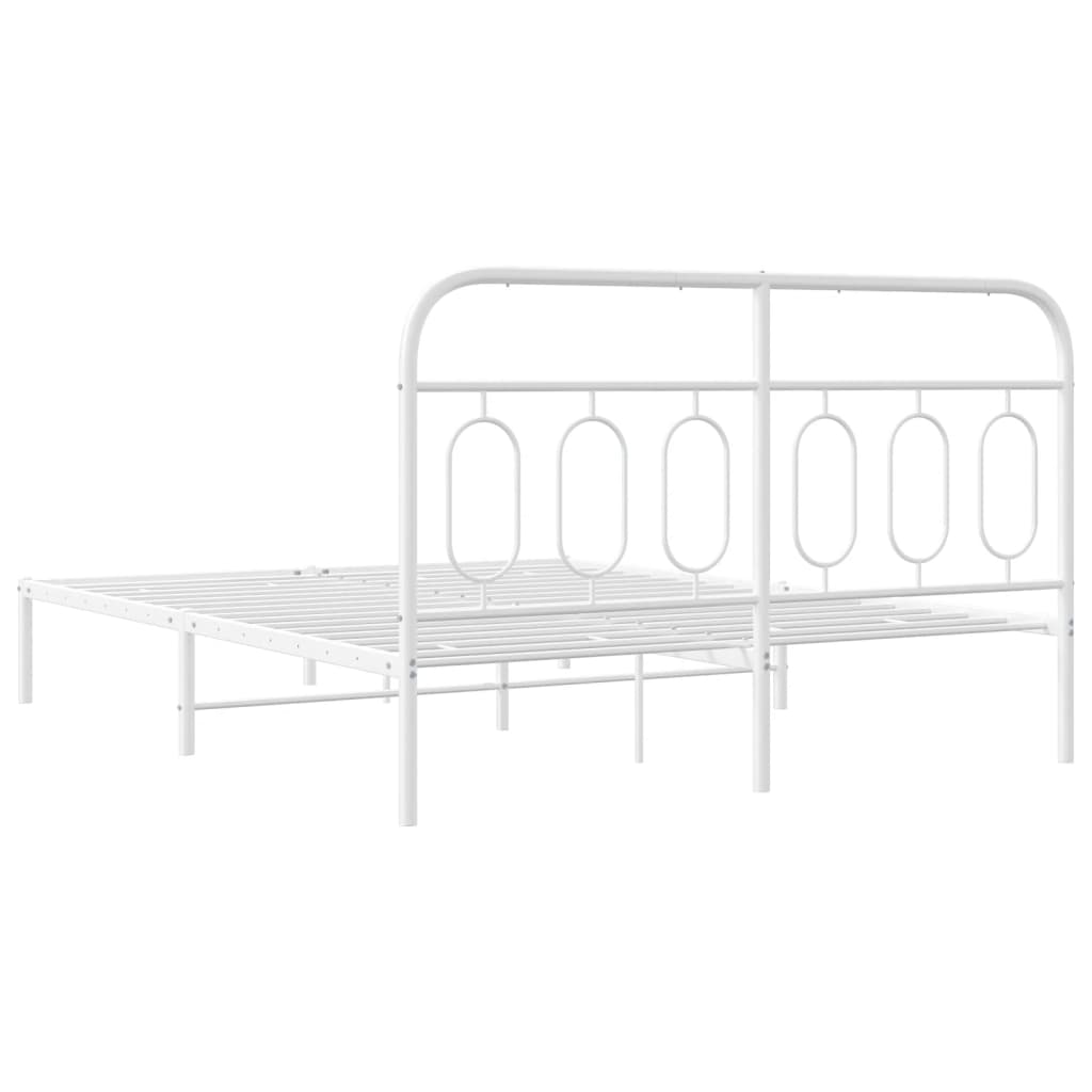 Metal Bed Frame Without Mattress