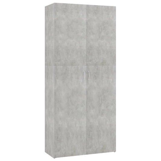 Shoe Cabinet 80X35.5X180 Cm Engineered Wood