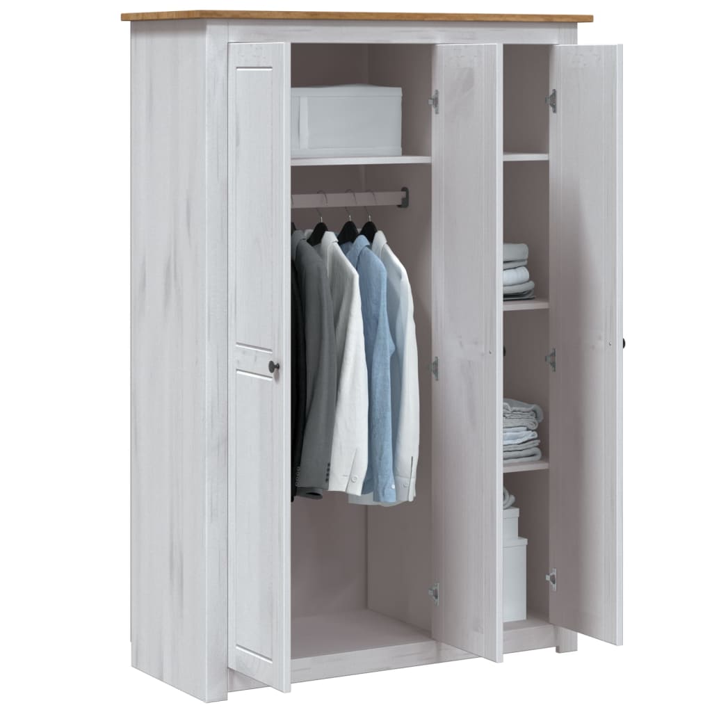 3-Door Wardrobe Pine Panama Range