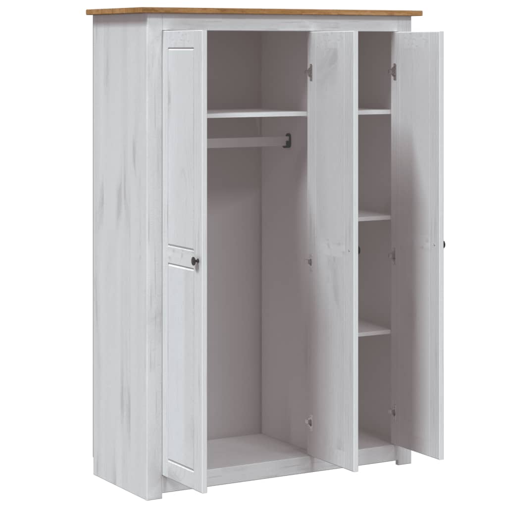 3-Door Wardrobe Pine Panama Range